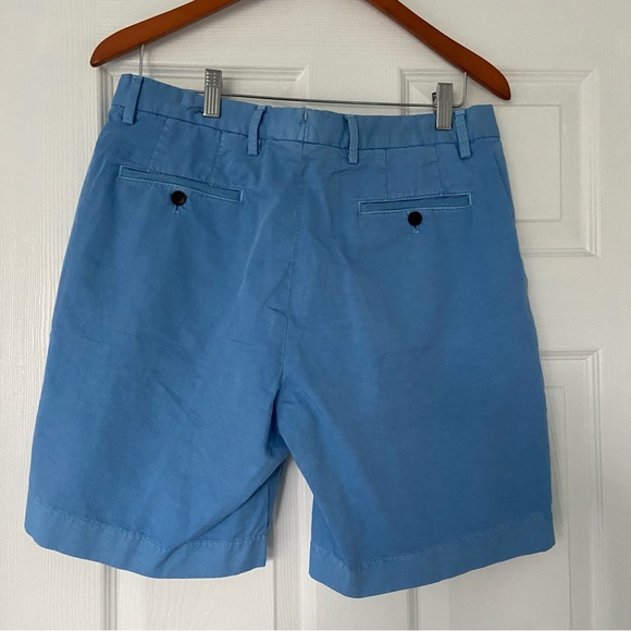 Ledbury men’s Richmond washed twill short size 33 - Picture 2 of 10